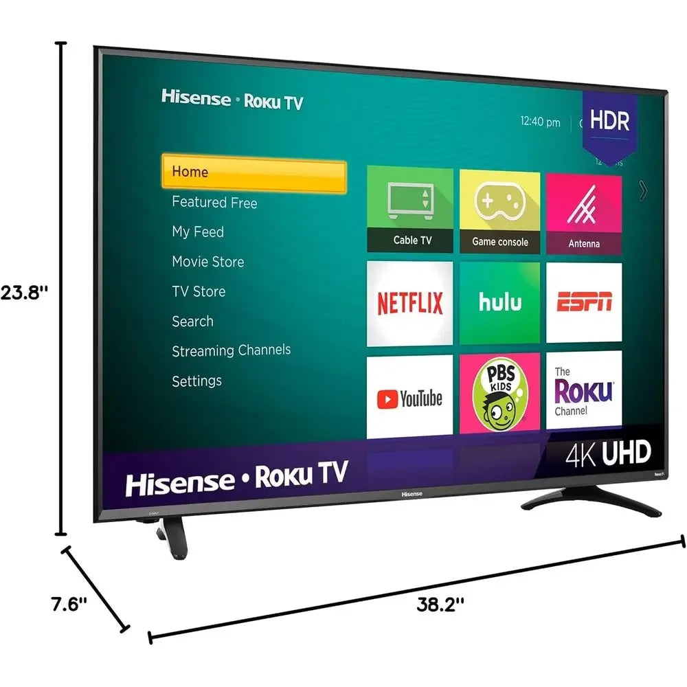 50R7E 50-Inch 4K Ultra HD Roku Smart LED TV HDR (2019)