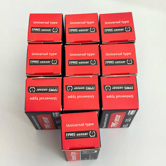 10Pcs Universal TPMS Tire Pressure Programmable Sensor For Tool TS408 TS508 ITS600 315MHZ+433Mhz 2 In 1 Sensor