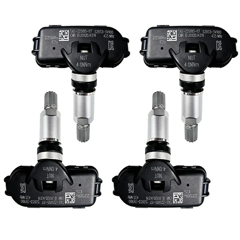 1/4PCS 433MHZ Tire Pressure Monitor System TPMS Fit For Hyundai Grandeur i40 Azera Replacement For 529333V100 52933-3V100