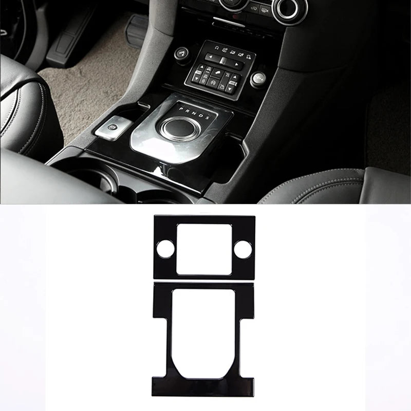 For Land Rover Discovery 4 LR4 2010-2016 Accessories ABS Car Center Console Gear Shift Frame Decoration Cover Trim Sticker
