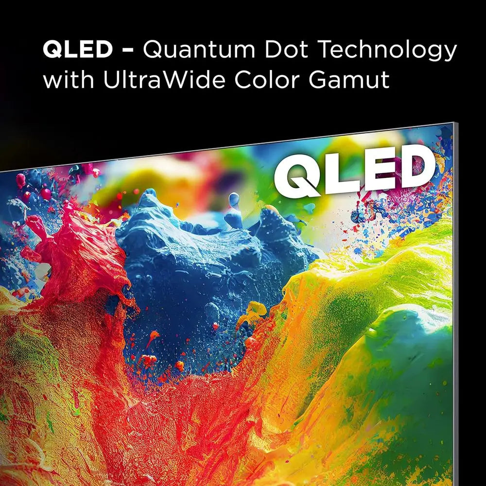 55-Inch Q6 QLED 4K Smart TV with Google TV (55Q650G, 2023 Model) Dolby Vision, Dolby Atmos, HDR Pro+, Game Accelerator Enhanced