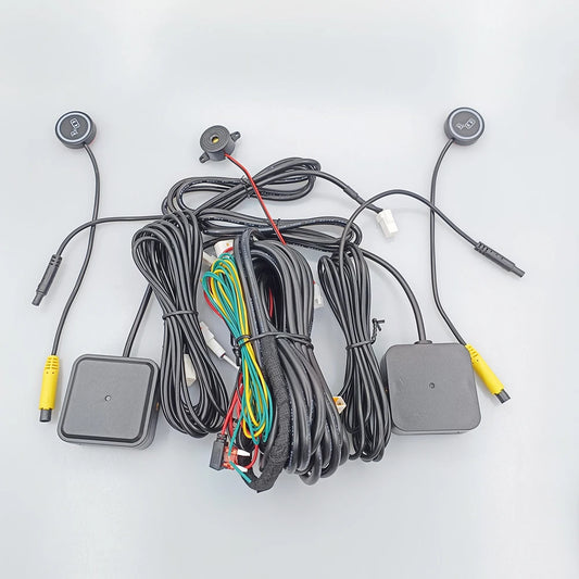 Car BSD blind spot monitoring system 24GHz microwave radar DOW/RCTA/BSD blind area lane change assistance max detection 30-50m