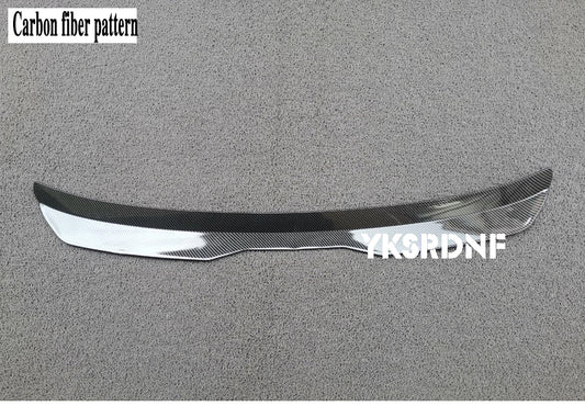 High Quality ABS Rear Roof Spoiler For Ford Smax S-max Mini Window Wing Glossy Black Carbon Fiber Style Auto Exterior Decoration