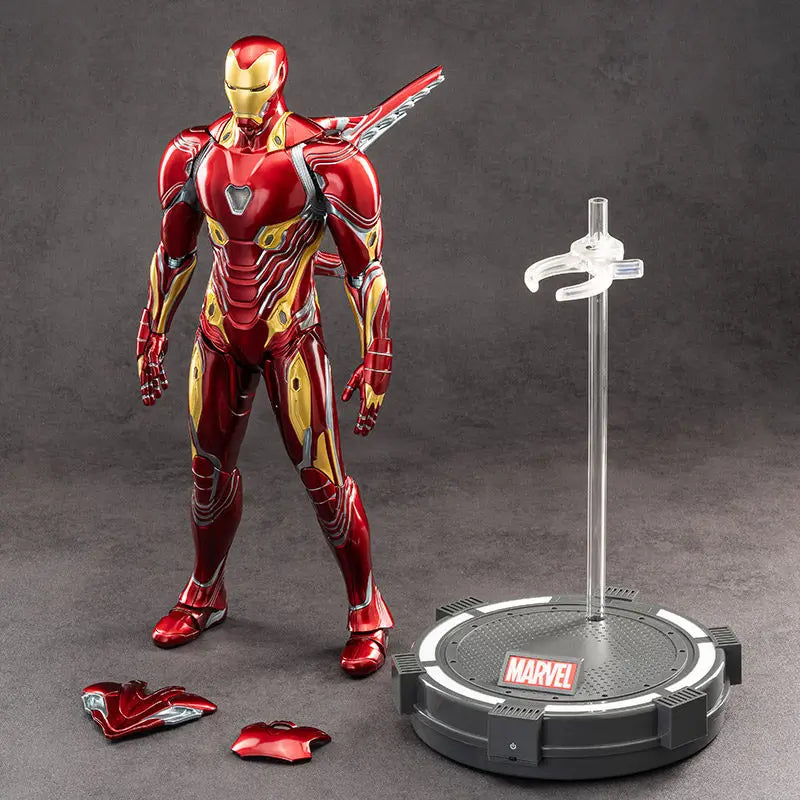 ZD Toys Iron Man MK8 MK34 MK20 MK32 MK31 MK18 MK28 Action Figures Tony Stark Movable Anime Mecha Model Avengers Collection Toys