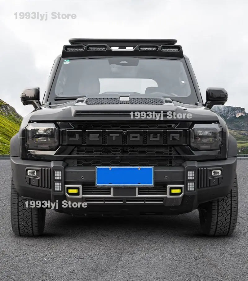 For Chery Jetour Traveller T2 Styling Plastic Rear Emblem Front Grille Badge High-end Decals Auto Exterior Decoration