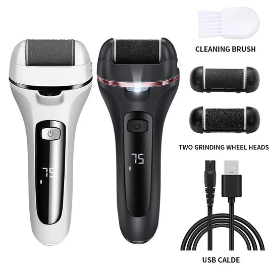 Smooth Rechargeable Pedicure Wand | Electric Feet Callus Remover | Home Foot Care Tool