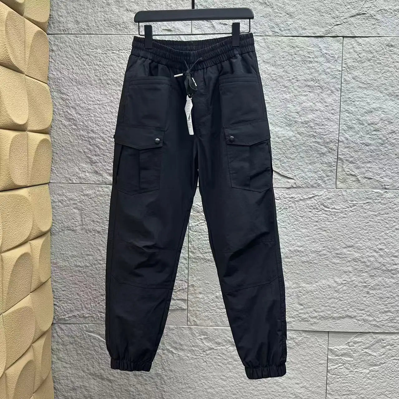 Unisex Outdoor Mountain Series Workwear down Trousers Windproof Waterproof Stacked Straight Warm Long Pants for Men And Women
