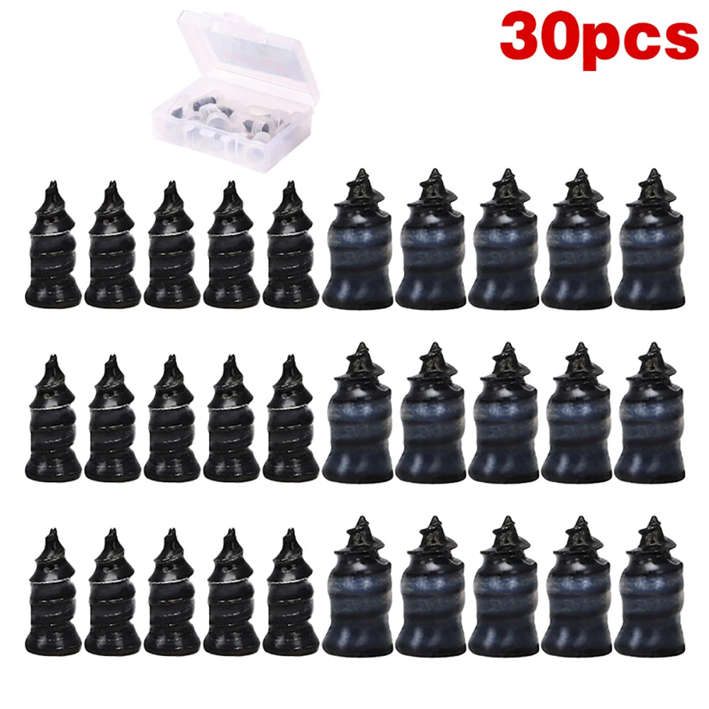 Car Motorcycle Vacuum Tyre Repair Nails 10/20/30/70PCS Universal Tire Screw Tubeless Repair Tools Accessories Kit Car Repair