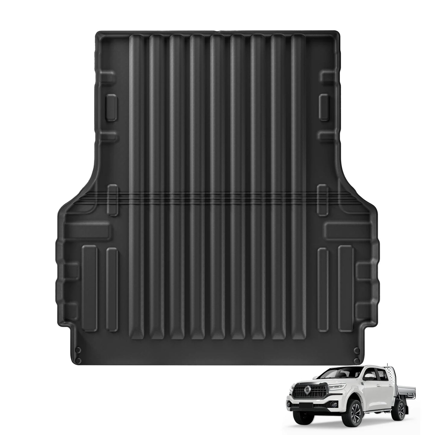 for GWM Cannon Ute 2021-2025 (Fuel Version) Car Floor Mats Protective Mat Accessories Truck Bed Mat Only Fit Right Hand Drive