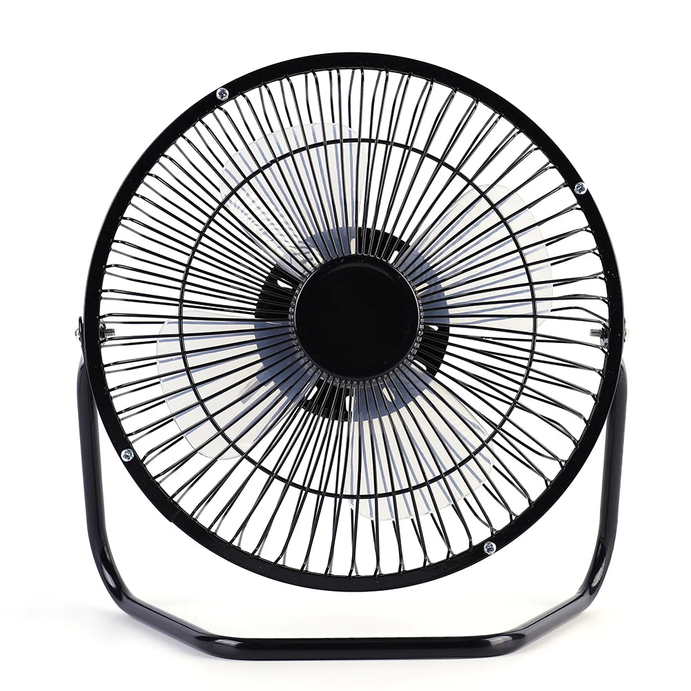 7W 6V Solar Panel with 8in USB Exhaust Fan Portable Pet Poultry Fan Ventilator for Home/Office/Outdoor Travel Camping/Pet House