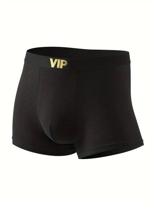 3/10 Piece Set of Men's Underwear Black Color Classic Fashion Men Underpant High Stretch Boxer Shorts Plus Size Teenage Panties
