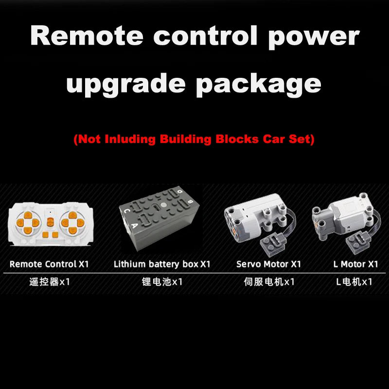 High-tech Building Blocks Remote Control Super Racing Car Moc Bricks RC Technical Model Toy Creative Expert Kids Birthday Gifts