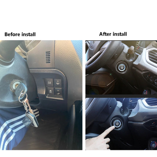 For Toyota Camry 2018 2019 2020 2021 2022 2023 Car Upgrade Push Start Stop Remote Control Keyless Entry System Plug Play Type
