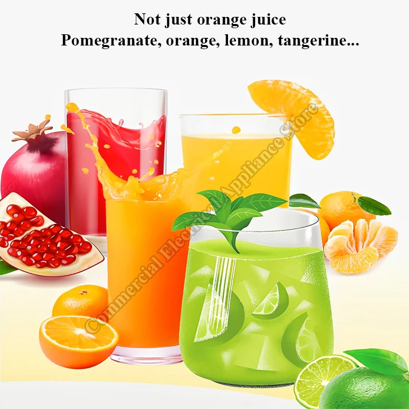Commercial Fruit Juicer Machine Lemon Orange Juicer Stainless Steel Beverage Machine Automatic Orange Juice Squeezer Machine