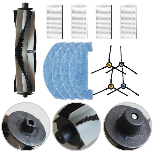 Main Brush Mop Cloths Side Brushes Filters Kit For Robot Vacuum For ILIFE A20 T20S V3x For Polaris PVCR 3600 Home Appliance Part