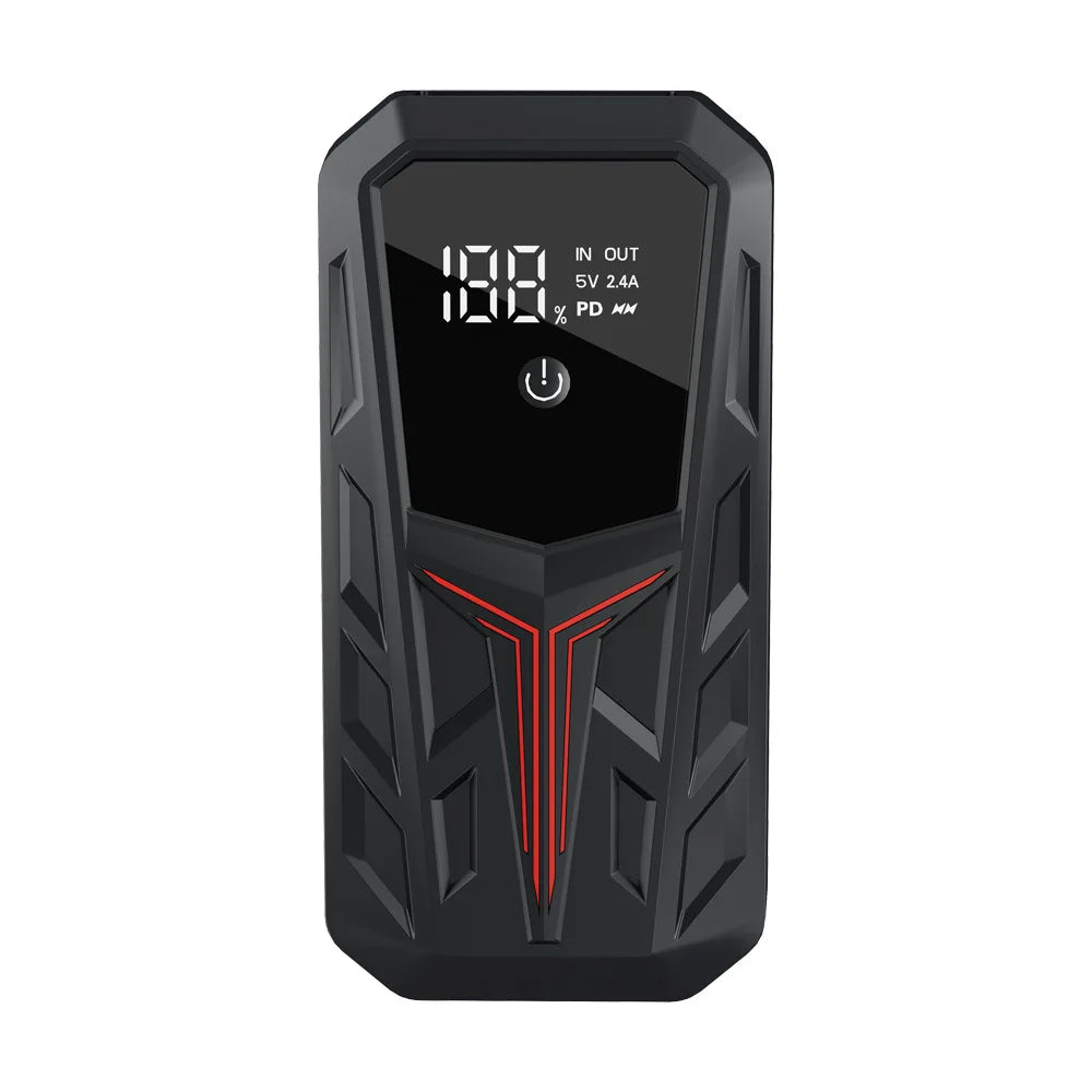 SUKIN 12V Jump Starter Car Battery Booster Starting Device Professional Car Rescue Emergency Start Power PD20W Waterproof Screen