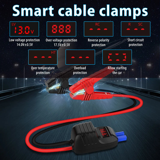 UTRAI 1000A Car Jump Starter Power Bank Portable Emergency Starter Auto Car Battery Booster Mini Starting Device