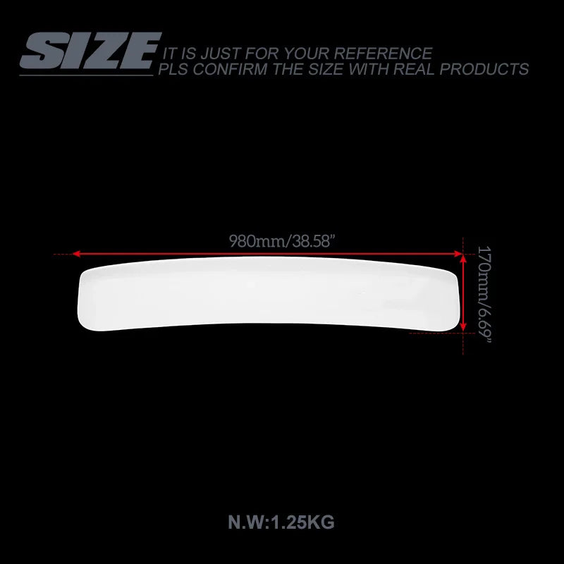 Resin rear window Top Wing for Porsche Caymans 987 modified Tail wing rear spoiler body kit Car Accessories