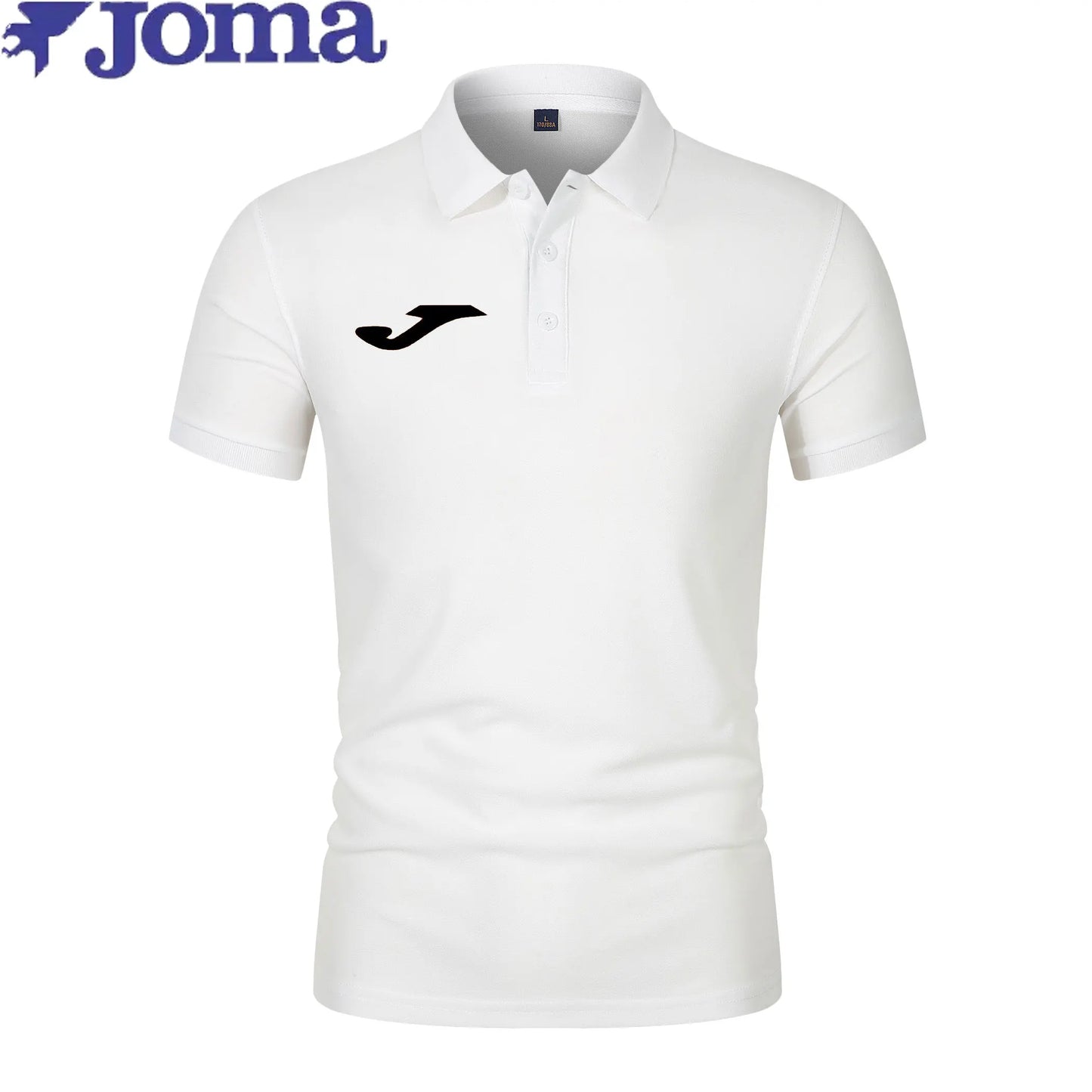 The 2026 new joma brand men's short-sleeved Polo shirt features fashionable prints, a classic, casual and well-fitting solid-col
