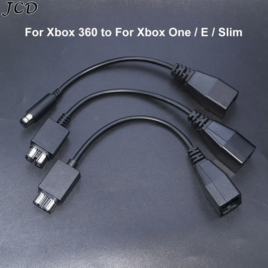JCD For Microsoft Xbox 360 To Xbox 360 Slim/XboxOne /XBOX360 E AC Adapter Power Supply Cable Transfer Cable Converter Cord