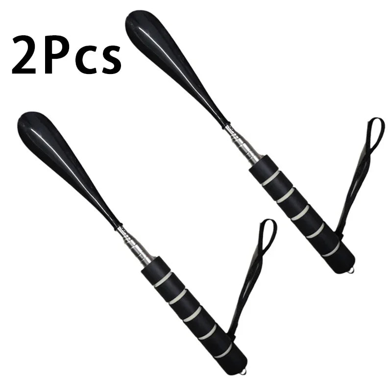 Best-Selling Stretchable Long Shoehorn 30cm-71cm Metal Shoehorn Pregnant Women And The Elderly Shoe Spoon Without Bending Shoes
