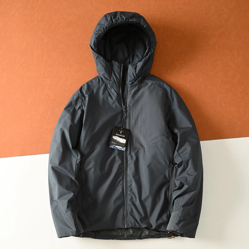 High-End Graphene Windproof Warm Cotton Jacket Men's Winter Lightweight Waterproof Thickened Outerwear Fashion Urban Style
