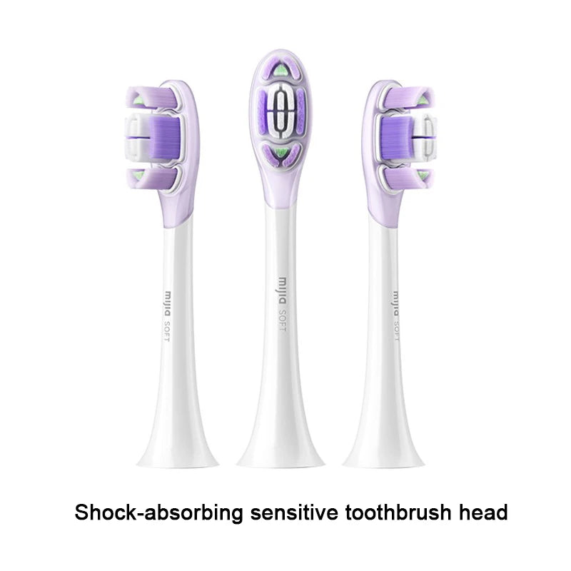 Original Replacement Brush Heads for Xiaomi Mijia Electric Toothbrush MES609/610 Pro Sonic Sweep Vibration Toothbrush Head 3PCS