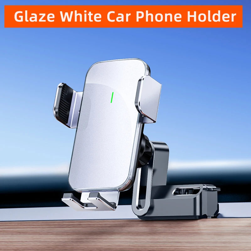 Car Phone Holder For Tesla Model3 2019-2022 Mount 2021-2024 Model Y Solar automatic clamping Car Phone Support Frame Accessories