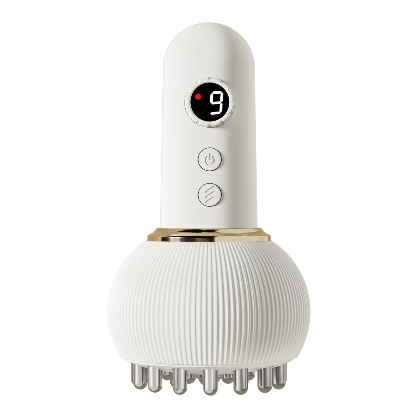 Cordless Electric Cupping Massager Hot Compress Scraping Device Negative Pressure Detox Body Acupoints heating meridian dredgin
