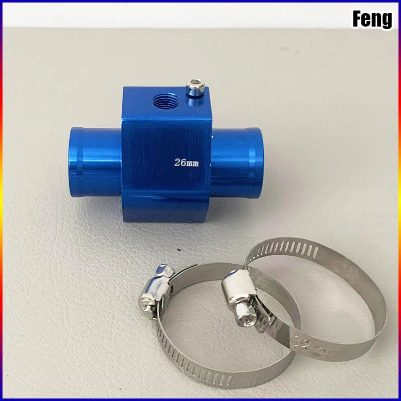 HQ Water Temperature Sensor Head Joint Sensor Radiator Adapter 1/8NPT 12V 24V Digital Water Temperature Gauge Voltmeter