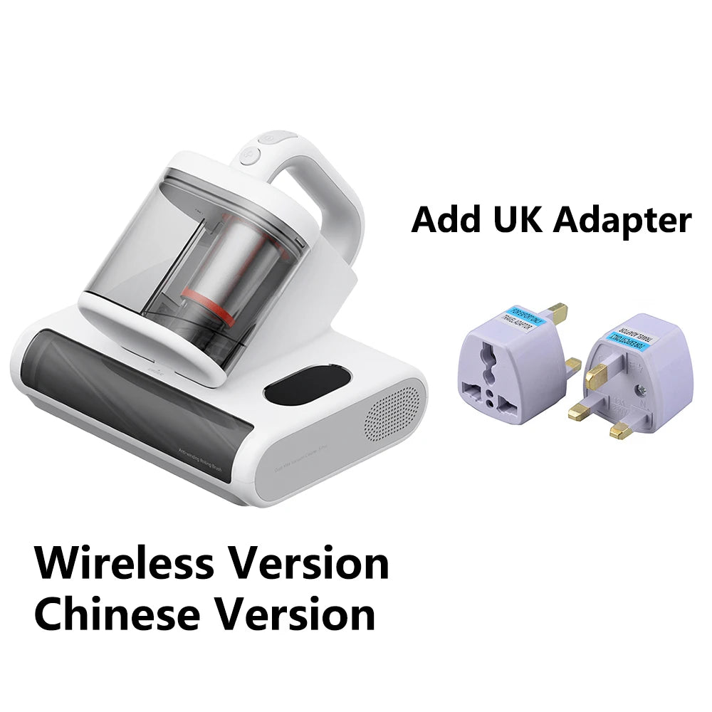 New MIJIA Mite Remover 3 Pro Wireless Dust Mite Vacuum Cleaner UV Sterilization Disinfection Dust 17kPa Handheld For Home Bed