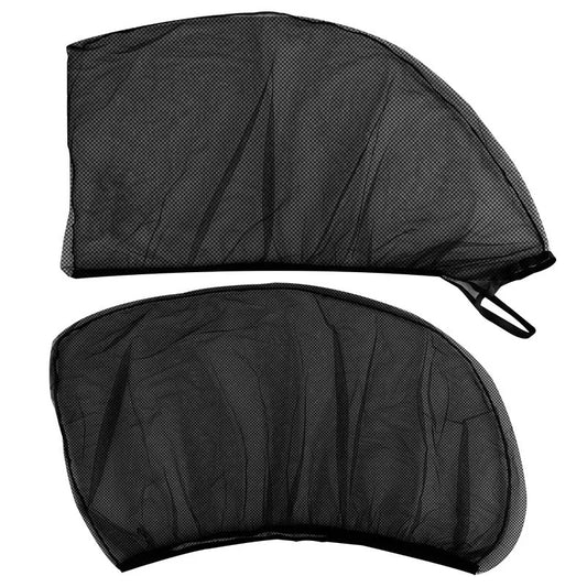Car Sunshade Curtains Universal Side Window Shades SUV Curtains Protection Repellent Mosquito Mesh Net Sunshade Auto Accessories