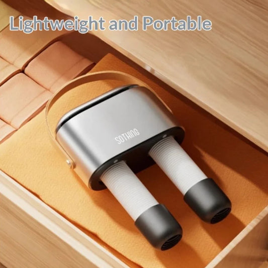 Portable Intelligent Shoe Dryer with Both Dry Wet Functions Deodorizing Sterilizing Disinfecting Warming Shoe Warmer Home Use
