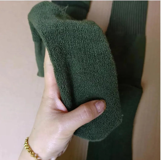 3 Pairs Men Knee High quality green Sports Military Army Socks Stockings Thicken Long Wool army oudoor warm Hiking sport socks