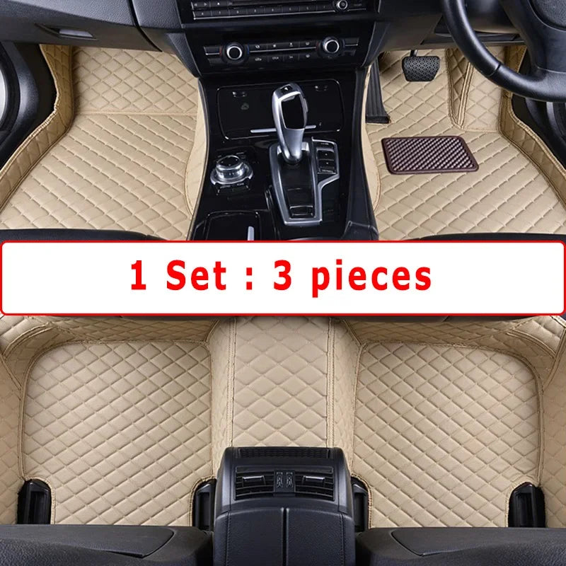 RHD Car Floor Mats For Toyota Corolla X 10th E140 E150 2007 2008 2009 2010 2011 2012 2013 Carpet Rug Auto Interior Accessories