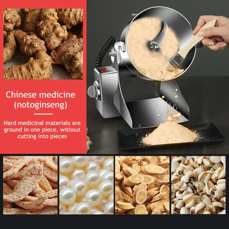 Commercial Electric 2500g Spice Grinder Ceramic Blade Plastic Housing for Outdoor Use Mixer and Coffee Grinder Machine
