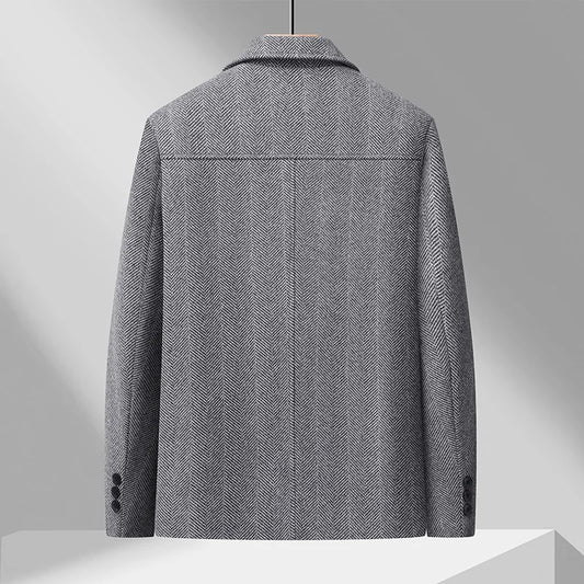 2026 Spring/Summer New Men's Jacket - Anti-wrinkle, Soft, Form-fitting Business Fashion Coat - Suitable for Daily Wearing