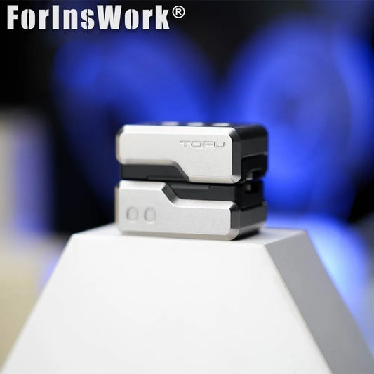 MUYI Mechanical Fidget Tofu Compact & Unobtrusive, Crispy Tingling Vibration, Bouncy Magnetic Feedback Fidgets Toys