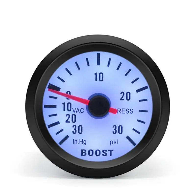 Universal 52mm Turbo Boost Gauge with Digital Display Accurate 0-30 PSI for Car Pressure Monitoring