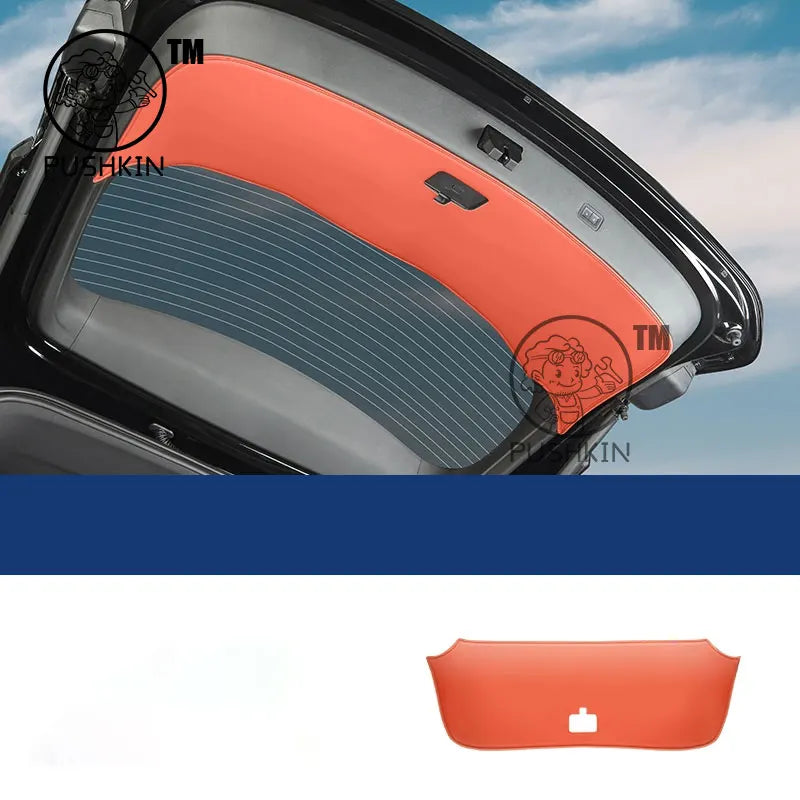 For BYD Sealion 8 ATTO 8 Tang L EV DMI DMP 2025 2026 Trunk Tailgate Anti-Scratch Protective Pad Sticker Modification Accessories