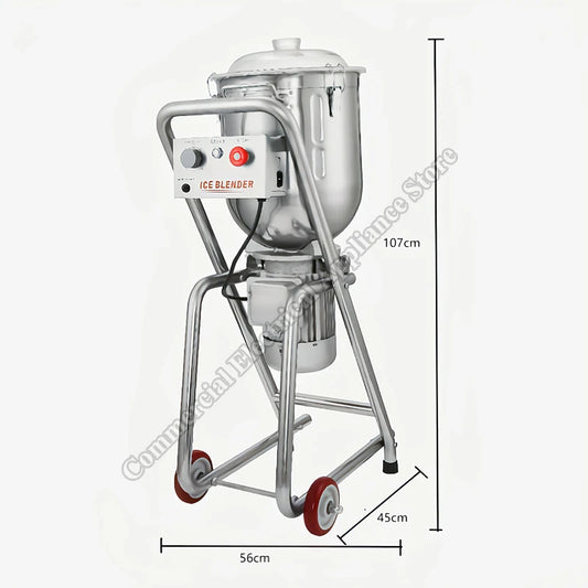 Ice Blender 30L Large Capacity Industrial Blender Fruit Smoothie Machine Commercial Vegetable Fruit juicer Ice Crusher