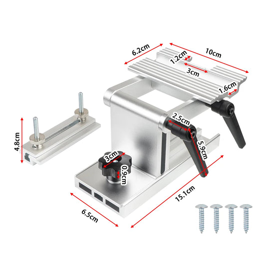 Adjustable Replacement Tool Rest Sharpening Jig for 6 inch, 8 inch Bench Grinders Knife Sharpener System Tool