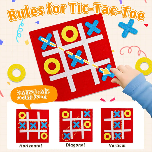 10-40pcs Tic Tac Toe Strategic Board Game for Kids, Birthday Party Favors Bulk for Kids Goodie Treat Bag Christmas Stockin