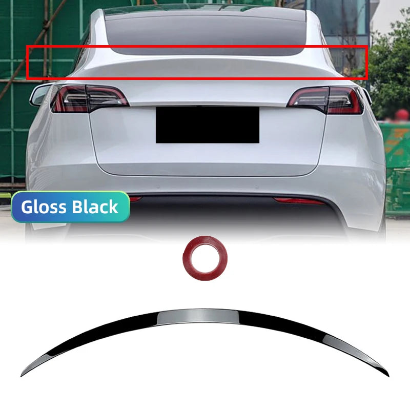 For Tesla Spoiler Model Y 2021-2024 Accessories Rear Spoilers Wings Car Accessories High-performance