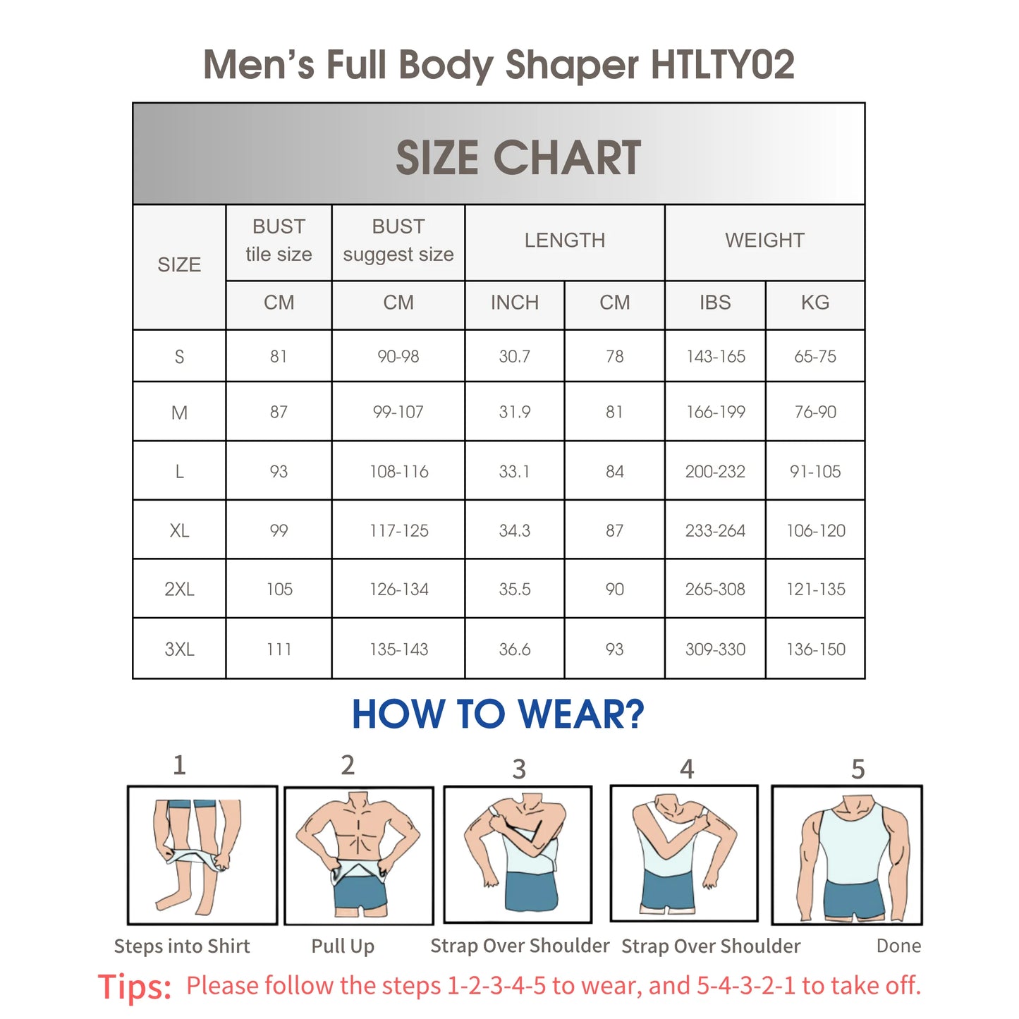 Men's Body Shaper Bodysuit Back Waist Opening Convenient Bathroom Use Tummy Control Thigh Shaping Compression Tops