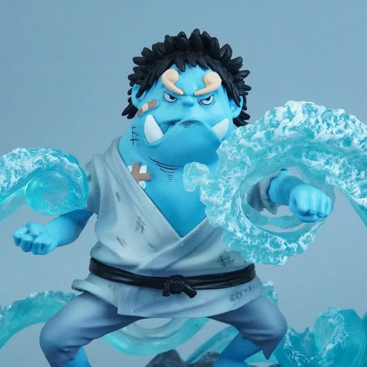 Anime One Piece Jinbe 15cm PVC Action Figure Statue Collection Model Desktop Decoration Room Desk Toys For Fans Gift