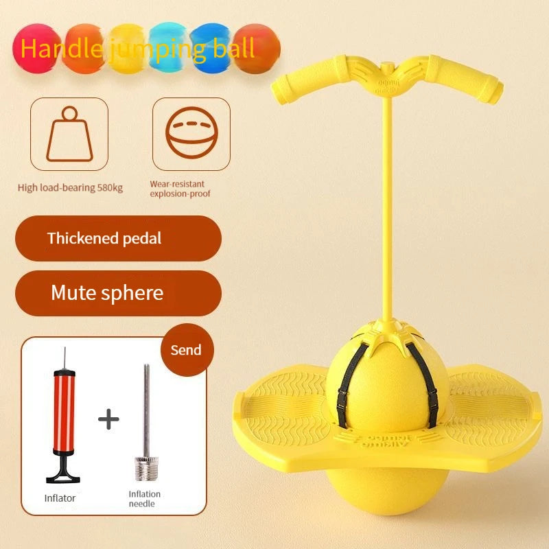 Bouncing Ball Frog Jump Long Height Exercise Equipment Increase High Jump Bouncing Ball Balance Training Equipment