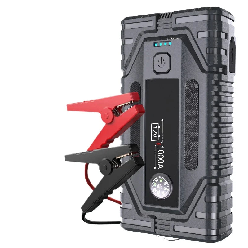 CEYYOR Portable Jump Starter Power Pack With LED Lights and USB Ports.12V Booster Jump Starter Car Battery Starting Device