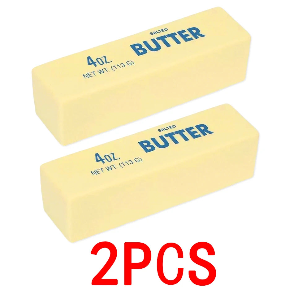 1-5PCS Butter Stick Squishy Toy Slow Rising Squeeze Toy Butter Bar Brick Squishy Fidget Toy Anti Stress Release Hand Relax Gift