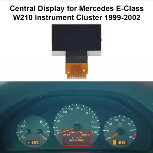Dashboard LCD Central Display Screen A2085405711 A2085406411 A2085406611 For Mercedes E-Class W210 S210 CLK-Class W208 A208 C208